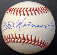 Willie Hernandez Autographed Official Major League Baseball - Current Signature