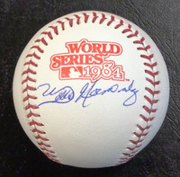 Willie Hernandez Autographed Baseball - 1984 World Series Ball