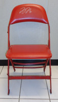Dylan Larkin Autographed Joe Louis Arena Original Padded Folding Chair