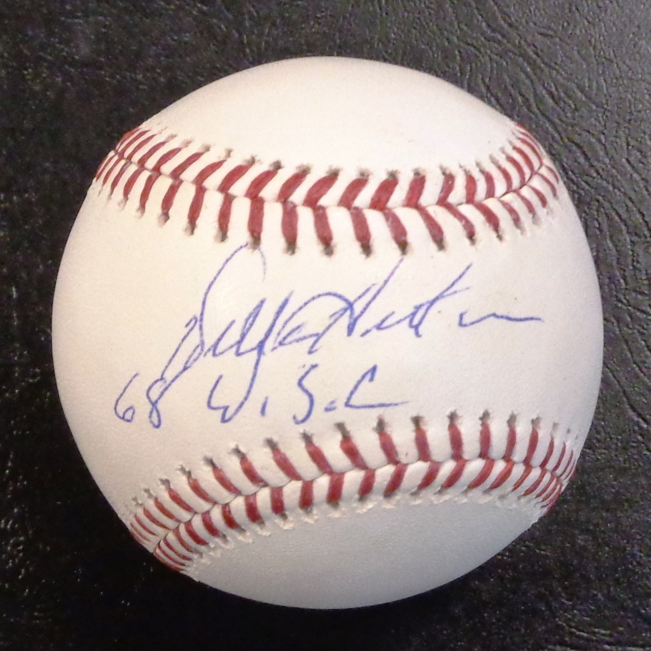 Willie Horton Autographed Official Major League Baseball w/ "68 WSC" -  Detroit City Sports