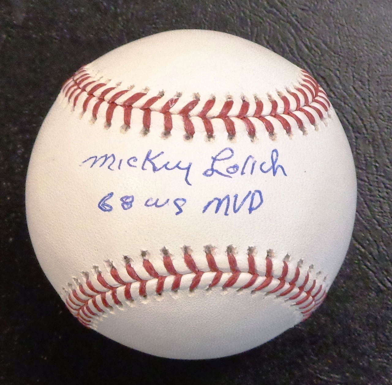 Mickey Lolich Autographed Official Major League Baseball w/ "68 WS MVP"