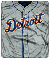 Detroit Tigers Northwest Royal Plush Raschel Blanket