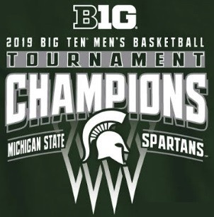 Michigan State University Men S Blue 84 Big Ten Tournament