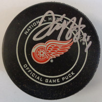 Darren McCarty Autographed Detroit Red Wings Game Puck