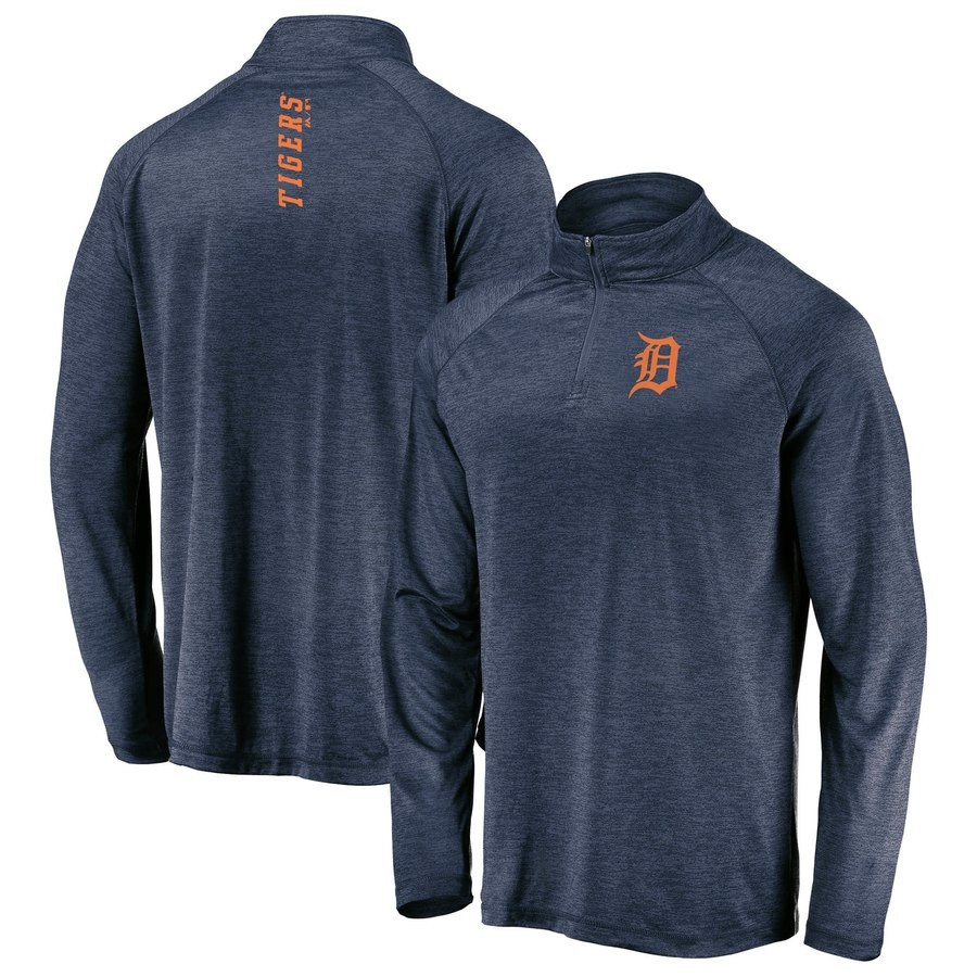 Detroit Tigers Nike Alternate Authentic Team Logo Jersey - Navy