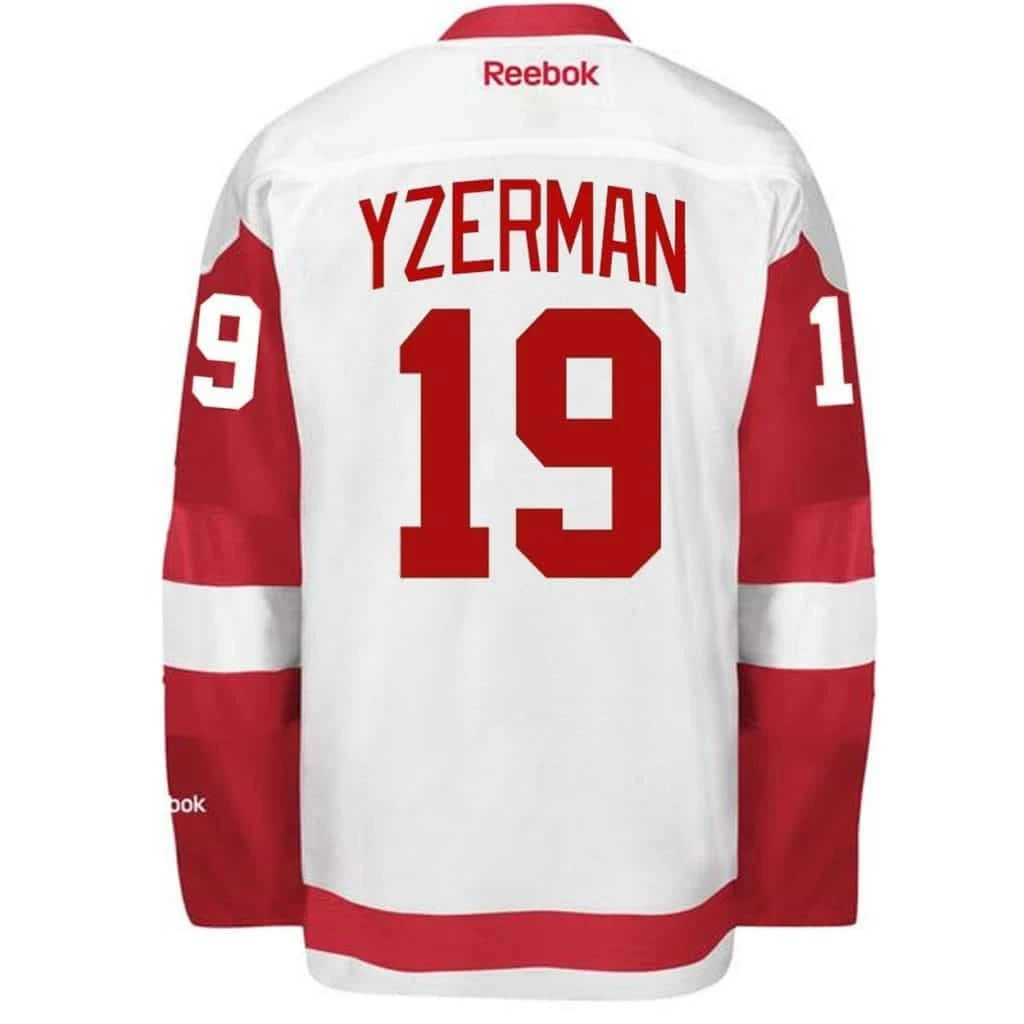 reebok red wings jersey