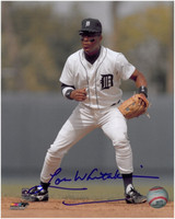 Lou Whitaker Autographed 8x10 Photo #1 - Fielding (Pre-Order)