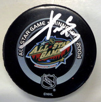 Pavel Datsyuk Autographed 2004 All-Star Game Puck