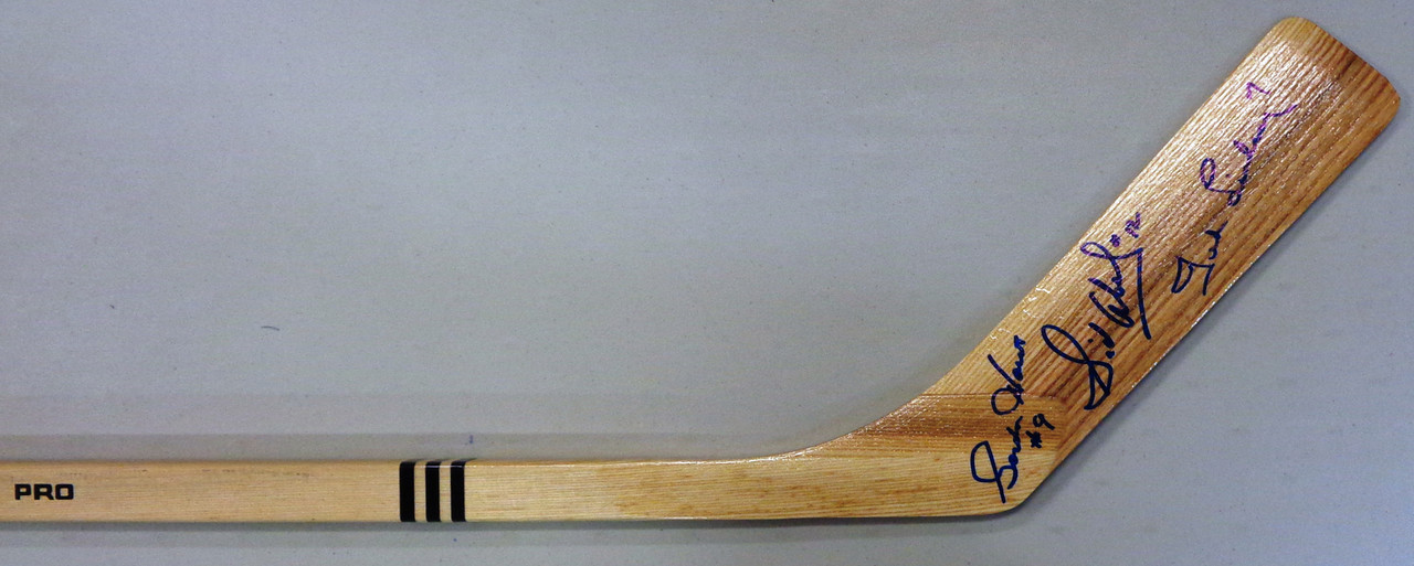 1970-71 Gordie Howe Game Used/Team Autographed Stick