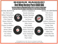 Bingo Bango! Autographed Detroit Red Wings Mystery Puck Grab Bag
