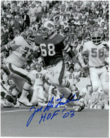 Joe DeLamielleure Autographed Buffalo Bills 8x10 Photo #2