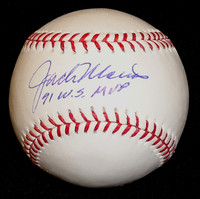 Jack Morris Autographed Baseball - Official Major League Ball Inscribed "91 WS MVP"
