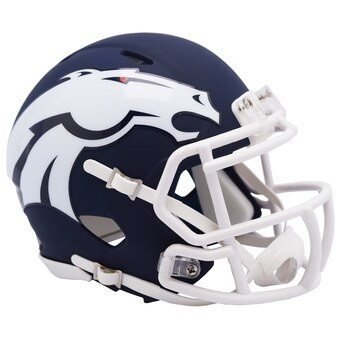 Denver Broncos Riddell Amp Alternate Revolution Speed Mini