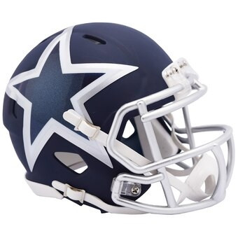 Dallas Cowboys Riddell Amp Alternate Revolution Speed Mini Football Helmet Detroit City Sports