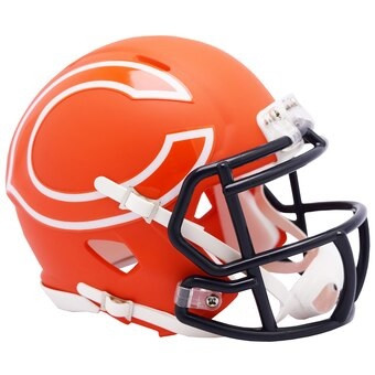Chicago Bears Riddell Amp Alternate Revolution Speed Mini Football