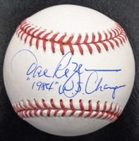 Dave Rozema Autographed Baseball - Official Major League Ball w/"1984 WS Champs" Inscription