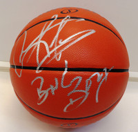 Dennis Rodman Autographed Indoor/Outdoor Basketball w/"Bad Boys" Inscription