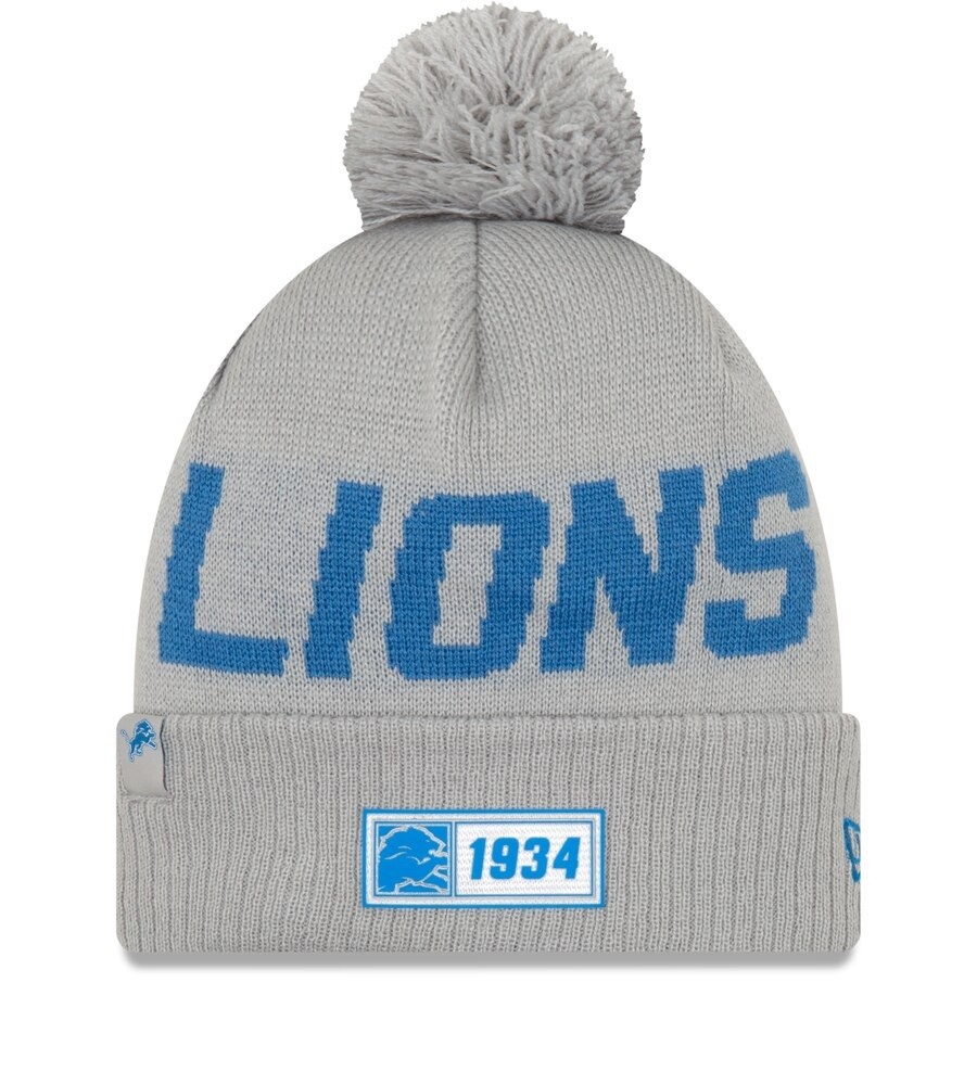 detroit lions stocking cap