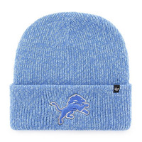 Detroit Lions 47 Brand Blue Raz Brain Freeze Cuff Knit Hat