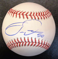 Travis Demeritte Autographed Baseball - Official Major League Ball