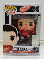 Dylan Larkin Autographed Detroit Red Wings Funko Pop Figurine