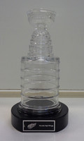 Detroit Red Wings Sports Vault Stanley Cup Champions Glass Replica Trophy
