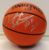 Dennis Rodman Autographed Indoor/Outdoor Basketball w/"HOF 2011" Inscription
