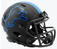 Detroit Lions Mini Eclipse Alternate Riddell Speed Mini Football Helmet