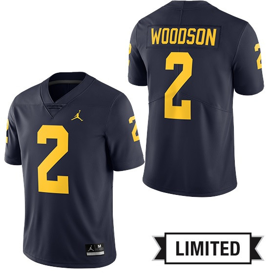 Charles Woodson Autographed Michigan Jordan Limited Jersey Pre Order Detroit City Sports