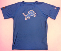 Detroit Lions Youth Under Armour Combine Blue Tshirt