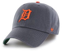 Detroit Tigers 47 Brand Navy Road Franchise Fitted Hat - Vintage Navy