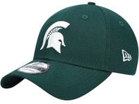 Michigan State University New Era Green The League Logo 9FORTY Adjustable Hat