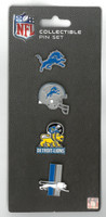 Detroit Lions Aminco Evolution Collectible Pin Set - 4 Pack