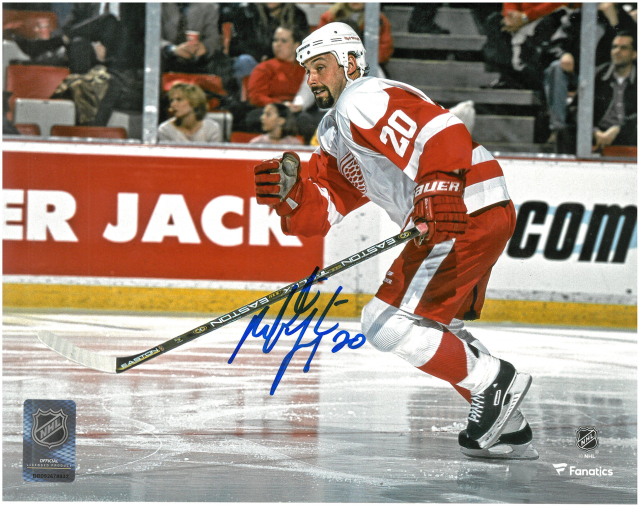 Alex DeBrincat Detroit Red Wings Autographed Fanatics Authentic Hockey Puck