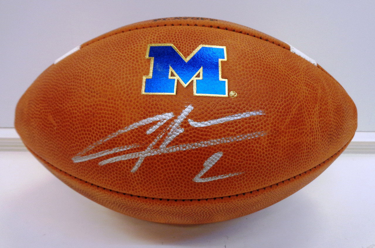 charles woodson signed football