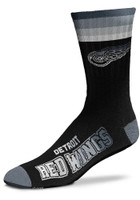 Detroit Red Wings For Bare Feet Platinum Deuce Crew Socks