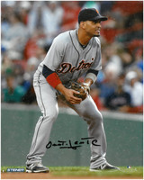 Omar Infante Autographed Detroit Tigers 8x10 Photo #1