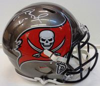Tom Brady Autographed Tampa Bay Buccaneers Authentic Speed Full Size Helmet