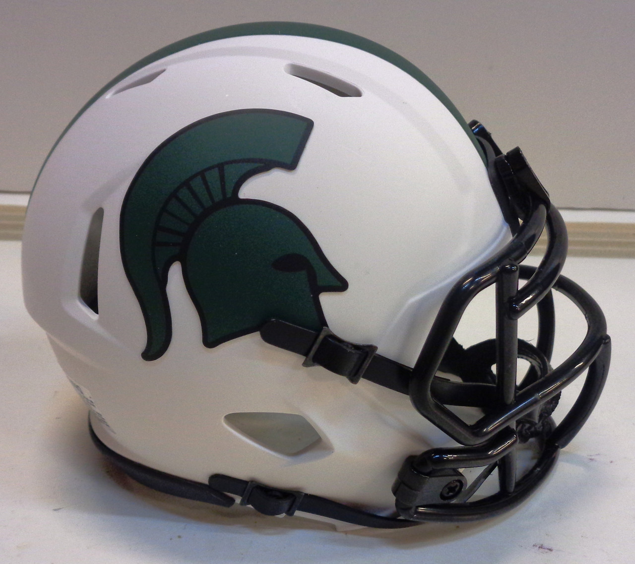 Michigan State University Riddell Lunar Eclipse Speed Mini Helmet Detroit City Sports