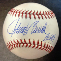 Johnny Bench Autographed Official Major League Baseball w/ "HOF 89"