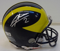 Charles Woodson Autographed University of Michigan Mini Helmet