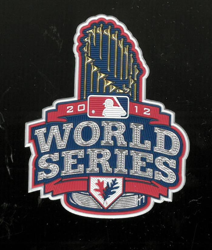 2012 MLB World Series Hat Patch 