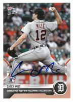 Casey Mize Autographed 2021 Topps NOW Card