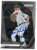 Spencer Turnbull Autographed 2020 Panini Prizm Card