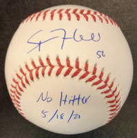 Spencer Turnbull Autographed Official Major League Baseball w/ "No Hitter 5/18/21"