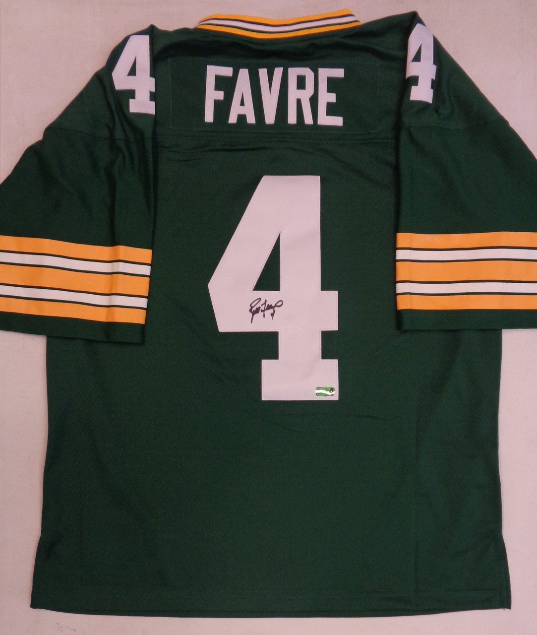 PCC - Brett Favre Signed Green Bay Packers Jersey (Mitchell & Ness Replica)