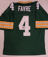 Brett Favre Autographed Green Bay Packers Mitchell & Ness Jersey