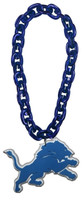 Detroit Lions NFL Fan Chain 10 Inch 3D Foam Necklace