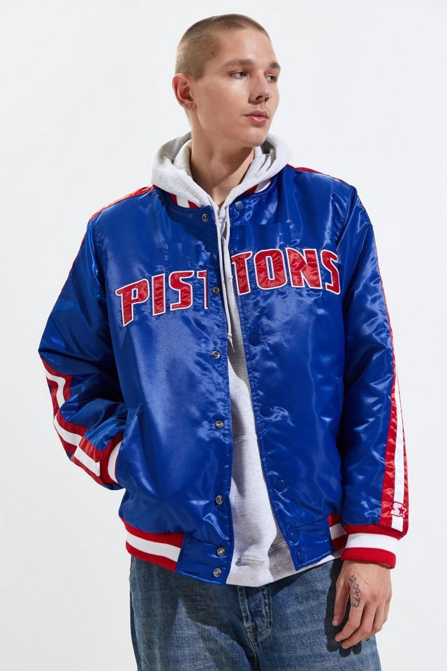 Detroit Pistons Men's Stripe Starter 