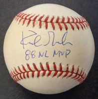Kirk Gibson Autographed A. Bartlett Giamatti NL Ball - w/ "88 NL MVP"